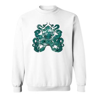 Kraken Sea Monster Ocean Animal Gift Octopus Sweatshirt | Mazezy
