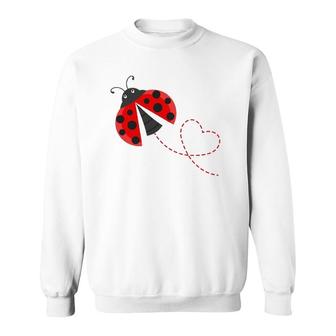 Ladybeetle Ladybugs Nature Lover Insect Fans Entomophile Sweatshirt | Mazezy DE