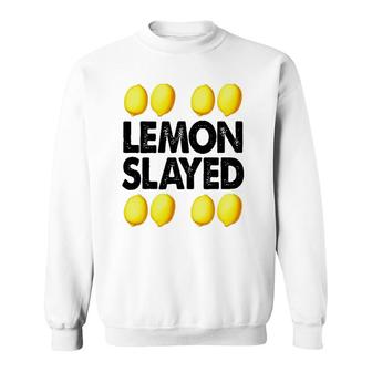 Lemonade Tee Lemonade Slayed Women Kids Sweatshirt | Mazezy