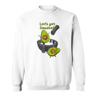 Lets Get Smashed Sweatshirt | Mazezy