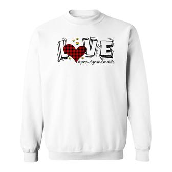 Love Grandma Life Sweatshirt | Mazezy