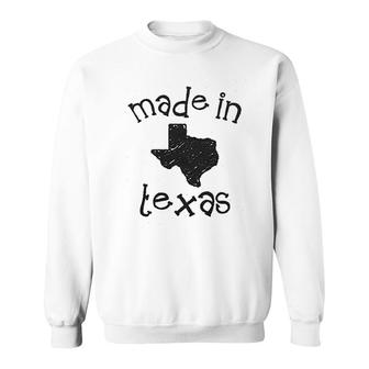 Made In Texas Texas Baby Sweatshirt | Mazezy