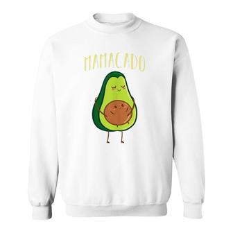 Mamacado Pregnancy Announcement Gift Avocado Sweatshirt | Mazezy