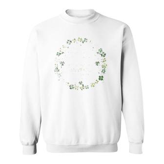 May Your Troubles Be Less Irish Blessing Vintage Distressed Sweatshirt | Mazezy
