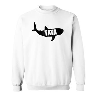 Mens Very Cool Tata Shark Gift For Your Mexican Tata Sweatshirt | Mazezy