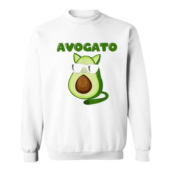 Meow Avogado Sweatshirt | Mazezy