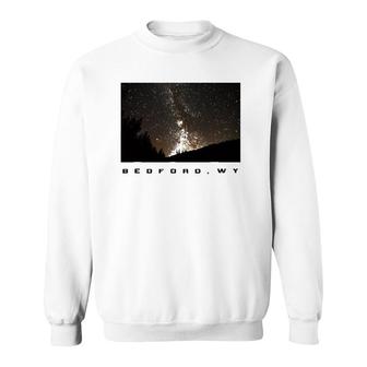 Milky Way In Bedford Souvenir Gift Sweatshirt | Mazezy