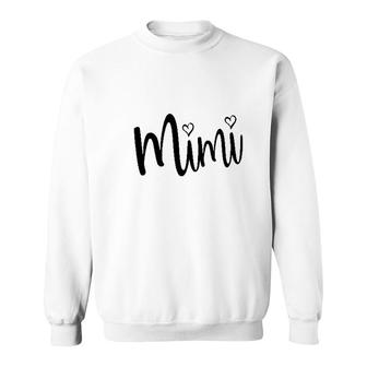 Mimi Heart Grandma Sweatshirt | Mazezy