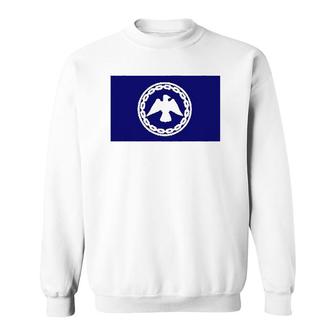 Mohawk Nation Flag Mohawk Sweatshirt | Mazezy