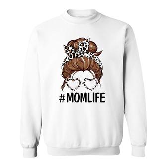 Momlife Kidlife Mama And Mini Mommy And Me Matching Outfit Sweatshirt | Mazezy