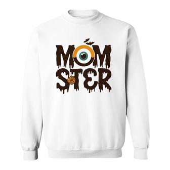 Momster Halloween Mom Mother Sweatshirt | Mazezy