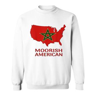 Moorish American Proud Flag Sweatshirt | Mazezy