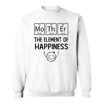 Mother's Day Periodic Table Elements Cute Sweatshirt | Mazezy