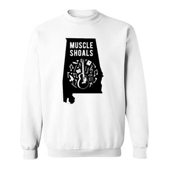 Muscle Shoals Alabama Christian Soul Music Sweatshirt | Mazezy