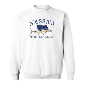Nassau The Bahamas Sailfish Lover Gift Sweatshirt | Mazezy