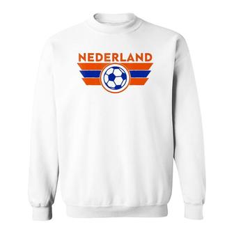 Nederland Jersey The Netherlands Soccer Voetbal Sweatshirt | Mazezy