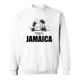 Negril Jamaica Souvenir Gift For Spring Break Sweatshirt | Mazezy
