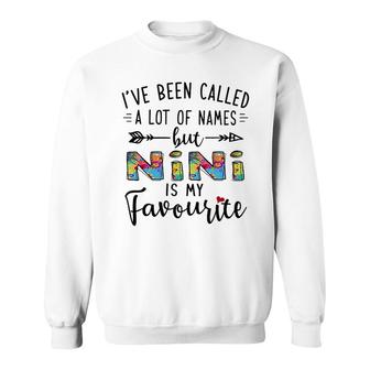 Nini Is My Favourite Name Sweatshirt | Mazezy