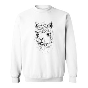 No Prob Llama Funny Gift No Drama Alpaca Lamacorn Sweatshirt | Mazezy