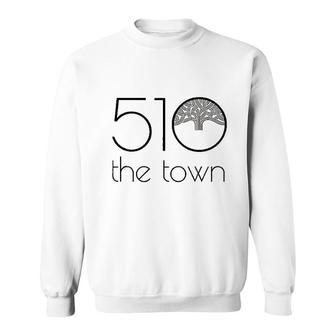 Oakland 510 The Town Oak Tree Sweatshirt | Mazezy