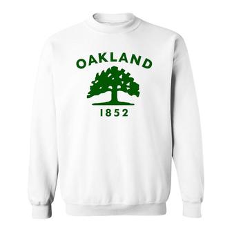Oakland City Flag State Of California Sweatshirt | Mazezy