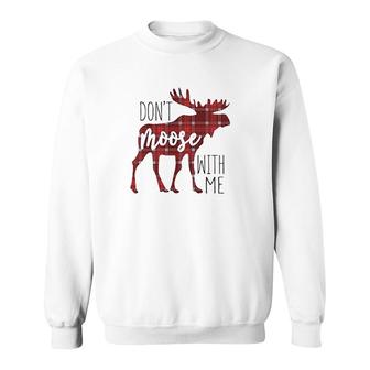 Old Glory Autumn Dont Moose With Me Sweatshirt | Mazezy
