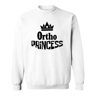 Ortho Princess Female Orthopedic Doctor Nursing Nurse Gift Sweatshirt | Mazezy