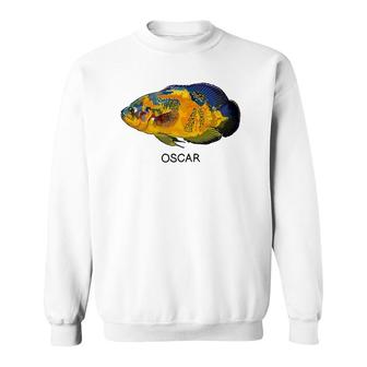 Oscars Freshwater Aquarium Fish Sweatshirt | Mazezy