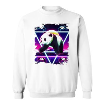 Panda Rave Raving Panda Sweatshirt | Mazezy