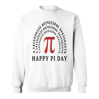 Parabol Pi Number Happy Pi Day Sweatshirt - Thegiftio UK