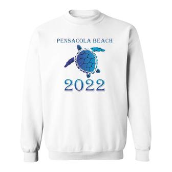 Pensacola Beach Florida Spring Break 2022 Sea Turtle Sweatshirt | Mazezy