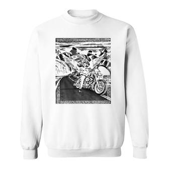 Phil R Motorcycling Motorbikes Sweatshirt | Mazezy