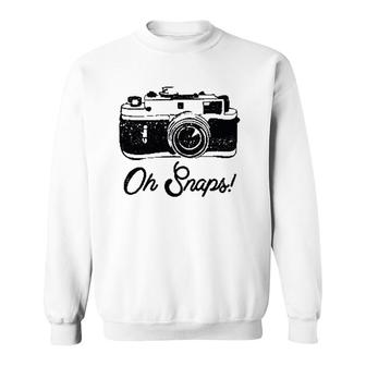 Photography Camera Themed Sweatshirt | Mazezy