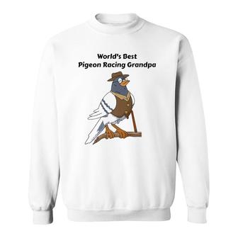 Pigeon Racing Gifts Men Grandpa Father's Day Pigeon Racing Sweatshirt | Mazezy