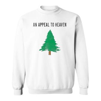Pine Tree Flag An Appeal To Heaven Big Style American Usa Sweatshirt | Mazezy