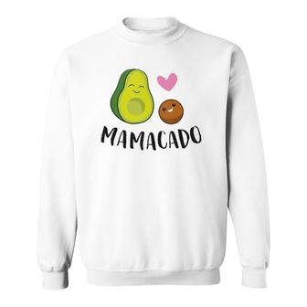 Pregnancy Announcement Avocado Mamacado Sweatshirt | Mazezy