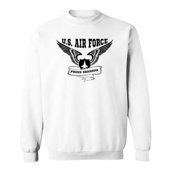 Proud Grandpa Of Us Air Force Sweatshirt | Mazezy