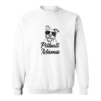 Proud Pitbull Mom Cute Sweatshirt | Mazezy