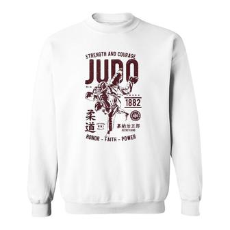 Retro Judovintage Judo Sweatshirt | Mazezy