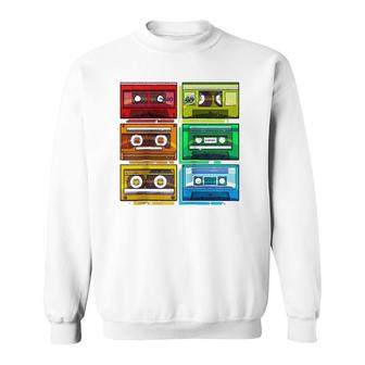 Retro Lgbt Audio Cassette Music Tape 80S 90S Collector Sweatshirt | Mazezy