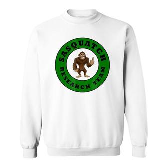Sasquatch Research Team Bigfoot Sweatshirt | Mazezy