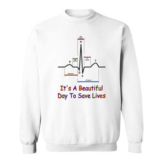 Save Lives Cardiologist Sweatshirt | Mazezy