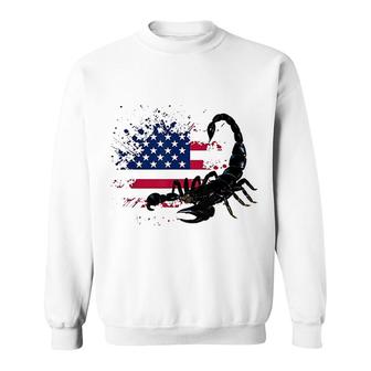 Scorpion American Sweatshirt | Mazezy
