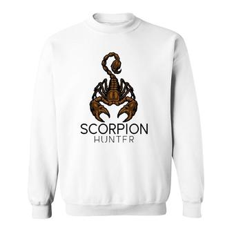 Scorpion Hunter Outdoor Hunting Mens Gift Sweatshirt | Mazezy