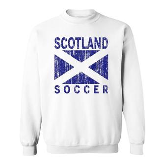 Scotland Soccer Scottish Flag Football Sweatshirt | Mazezy