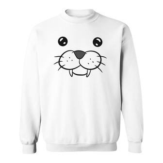 Seal Costume Halloween Costume Seal Funny Seals Sweatshirt | Mazezy