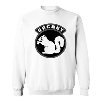 Secret Squirrel Military Intelligence Field Patch Sweatshirt | Mazezy