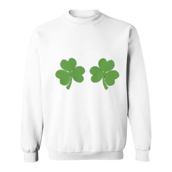 Shamrocks St Patricks Day Sweatshirt | Mazezy