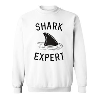 Shark Expert Animals Vintage Sweatshirt | Mazezy