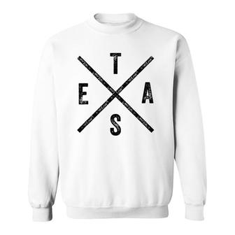 Simple Texas Big X Pride Of Texas Sweatshirt | Mazezy